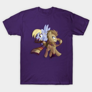 Derpy And Doctor Whooves T-Shirt